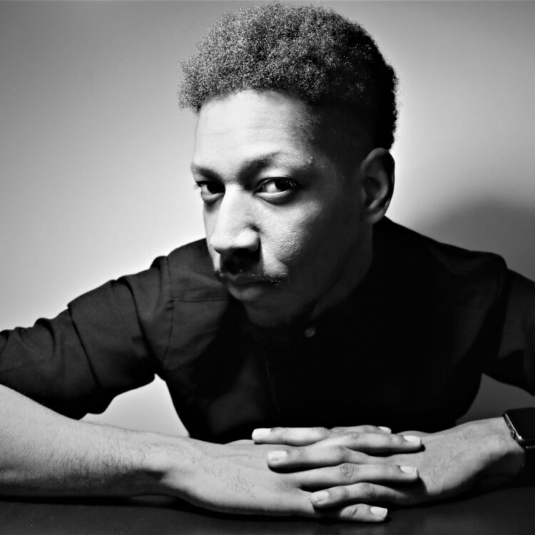 black and white headshot of Brian Raphael Nabors
