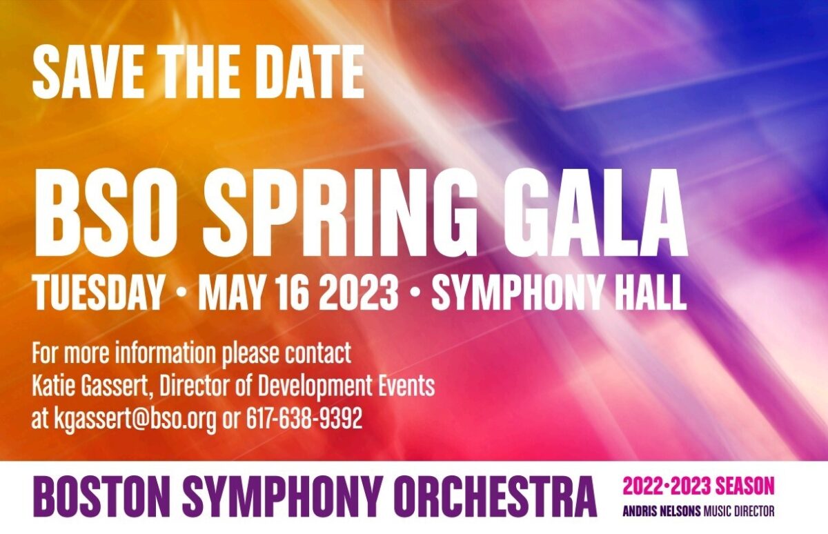 BSO BSO Spring Gala