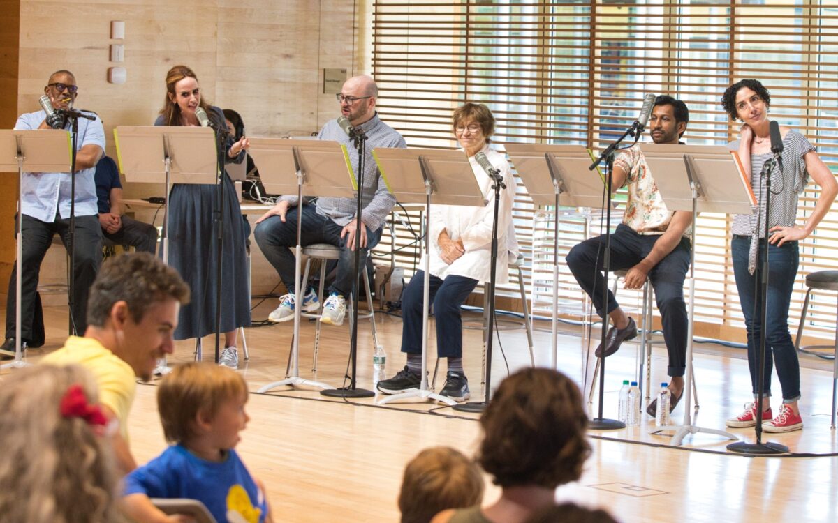 A live recording of the podcast Circle Round at Tanglewood