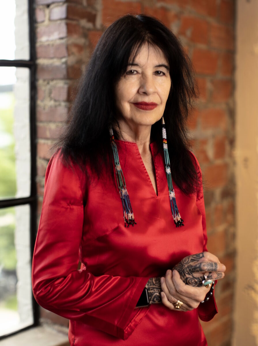 Image of the social justice leader, Joy Harjo