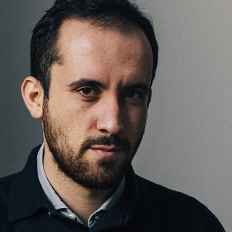 Igor Levit sitting in a room