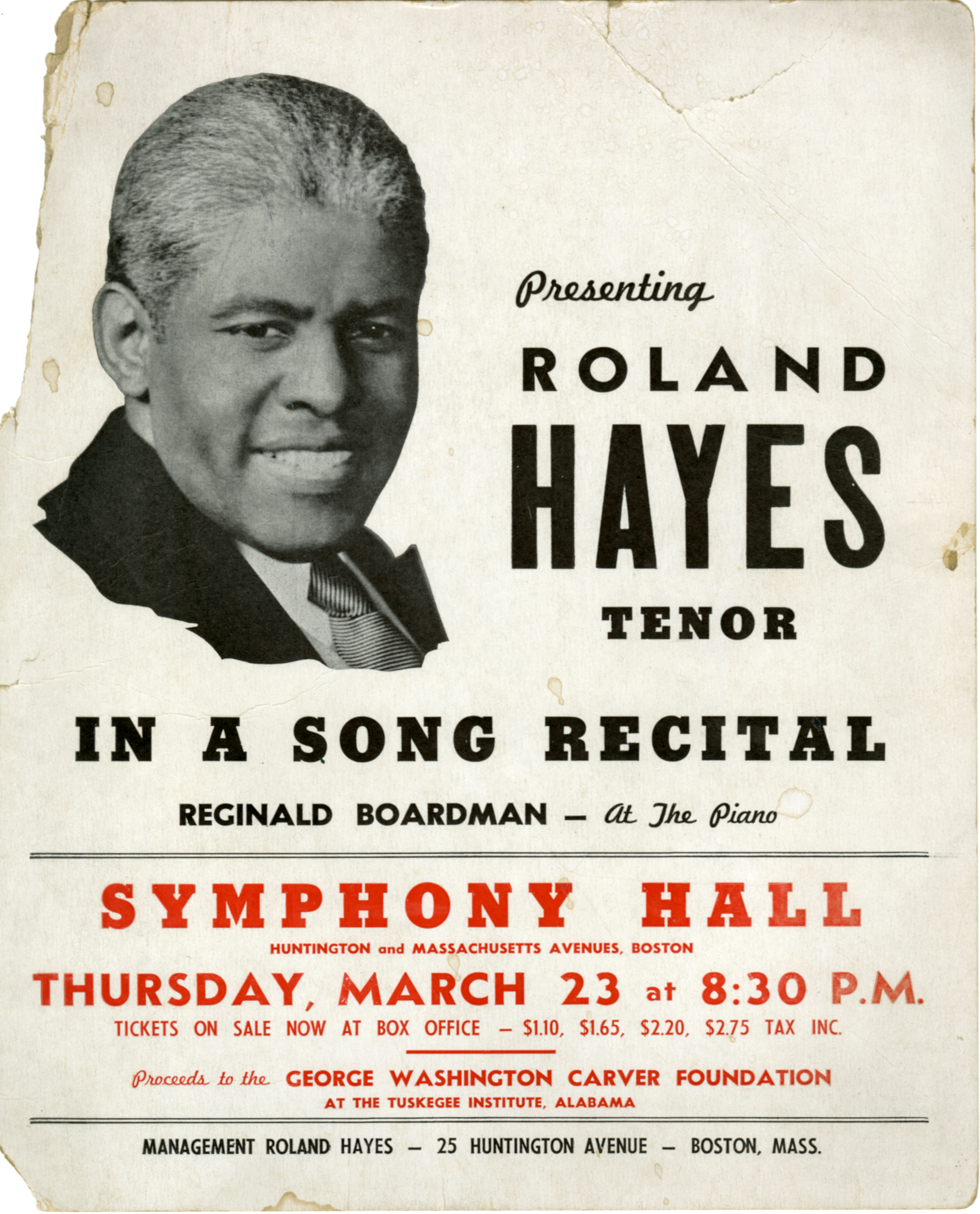 Roland Hayes Biography – Afrocentric Voices in Classical Music