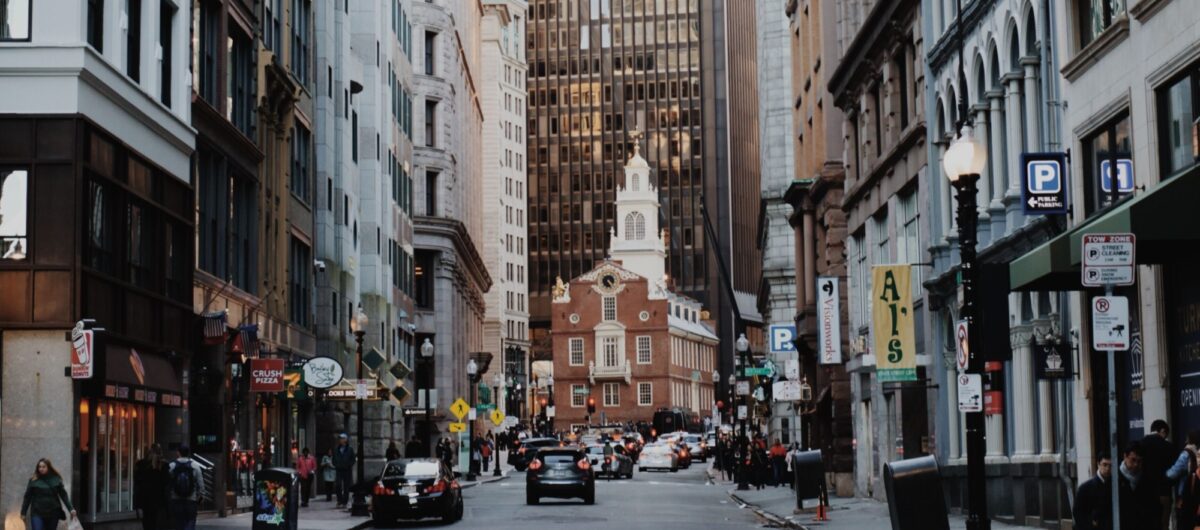 Downtown Boston Statehouse