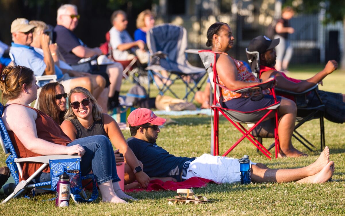 Audience at Tanglewood in the City